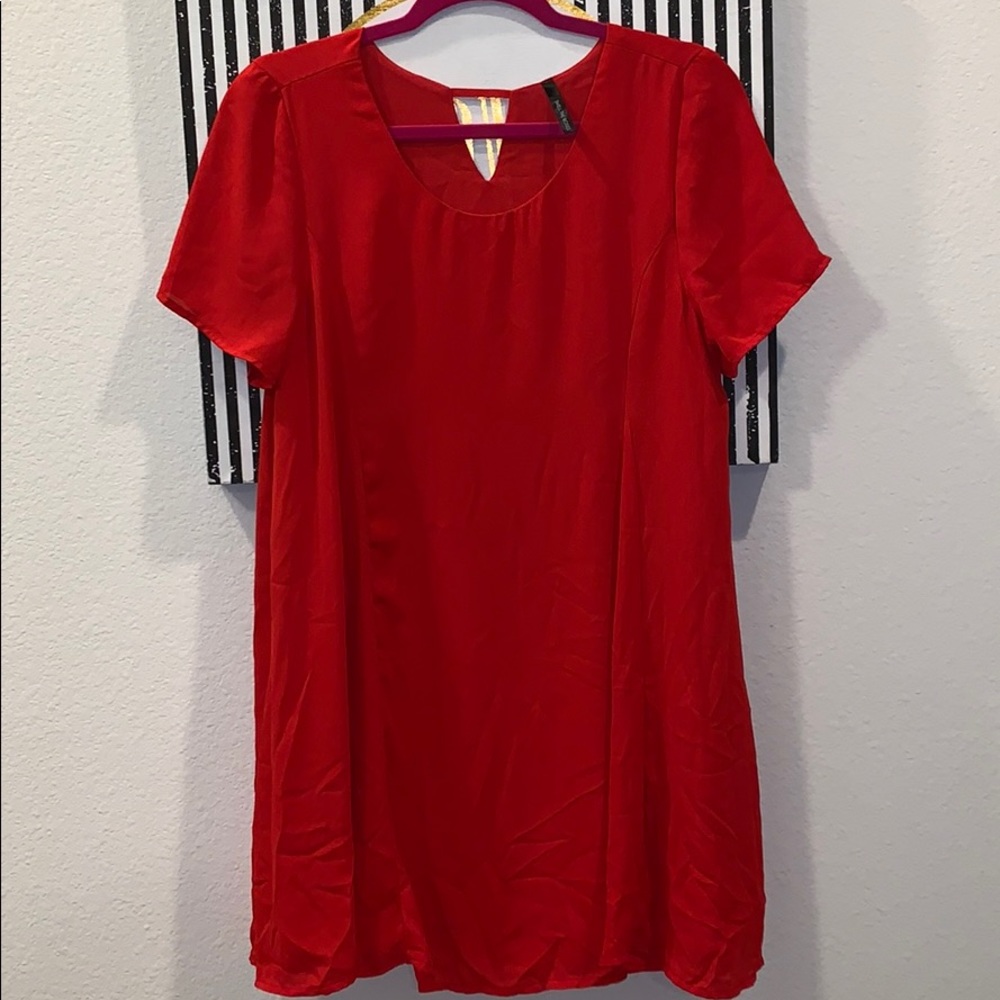 BuddyLove red shift dress size medium